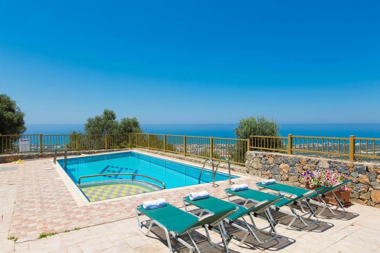 Maroulas Villas Ioanna & Stavros, Private Pools, Bbq & Seaview, By Thinkvilla Extérieur photo