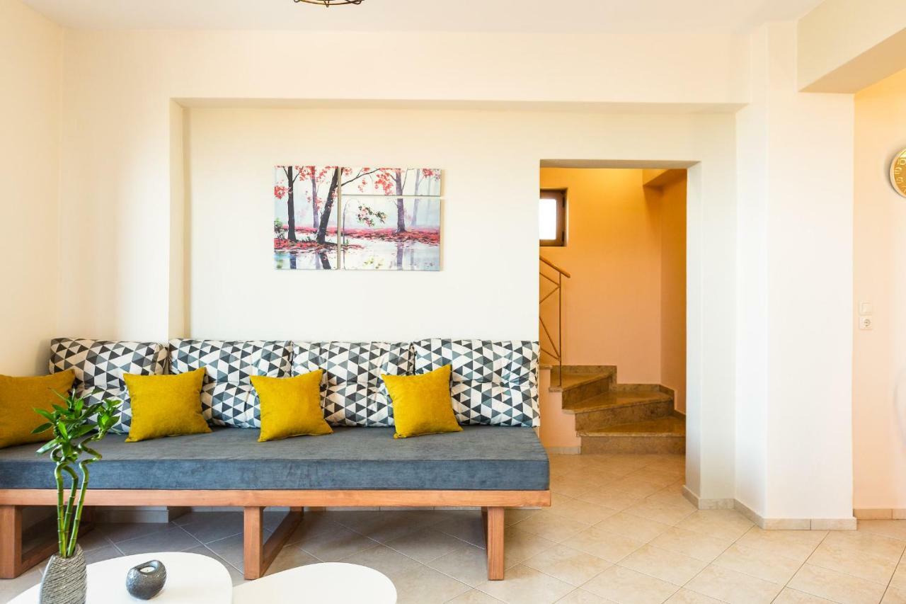 Maroulas Villas Ioanna & Stavros, Private Pools, Bbq & Seaview, By Thinkvilla Extérieur photo