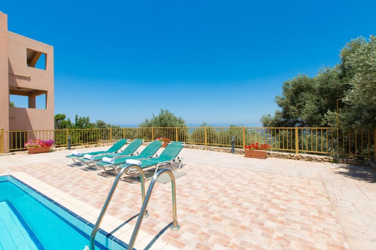 Maroulas Villas Ioanna & Stavros, Private Pools, Bbq & Seaview, By Thinkvilla Extérieur photo